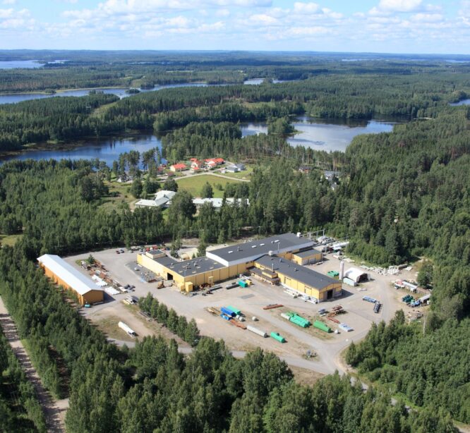 Tehdasalue, ilmakuva